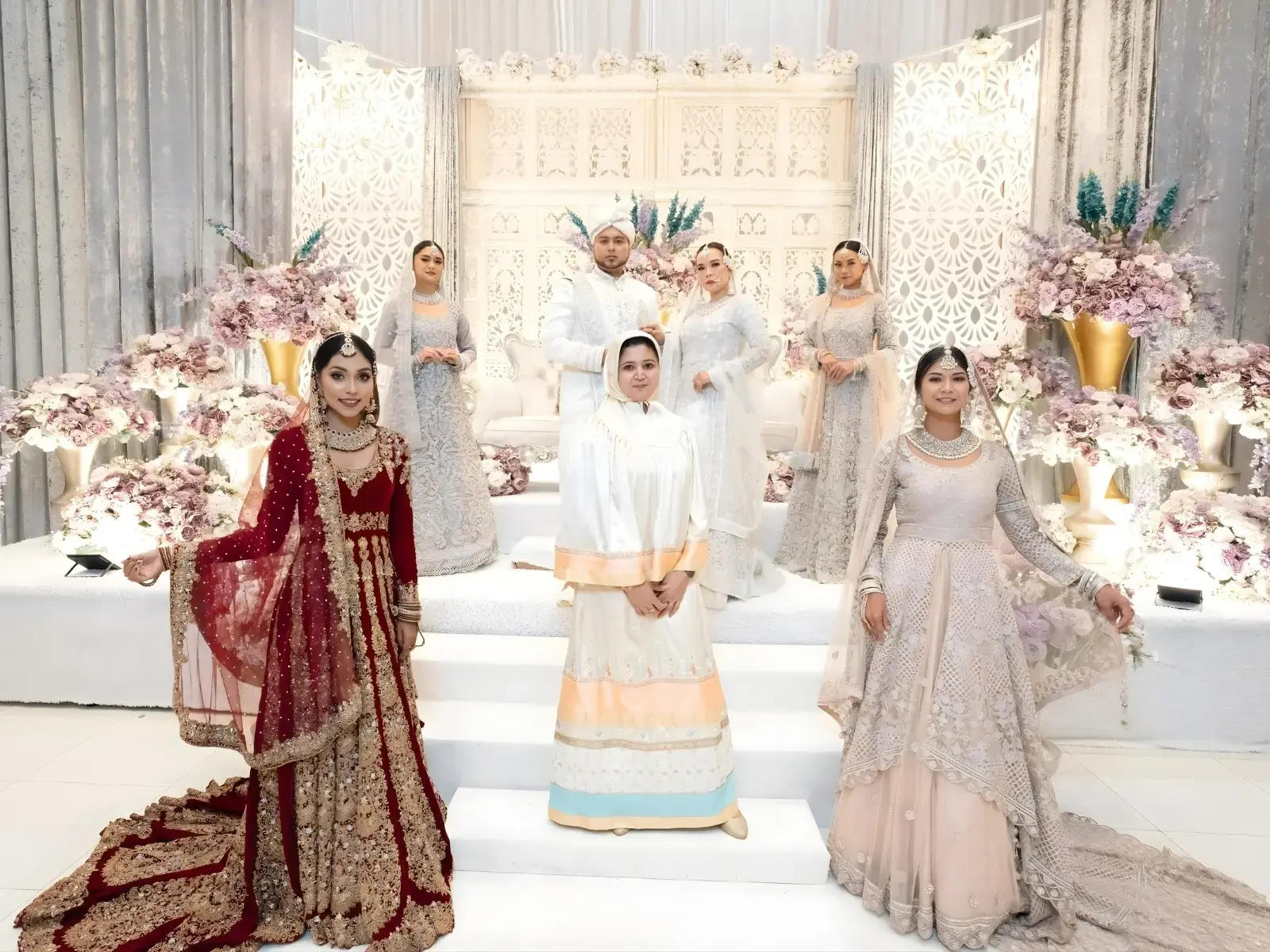 GlamourdollSG boutique interior showcasing South Asian fashion collections in Singapore