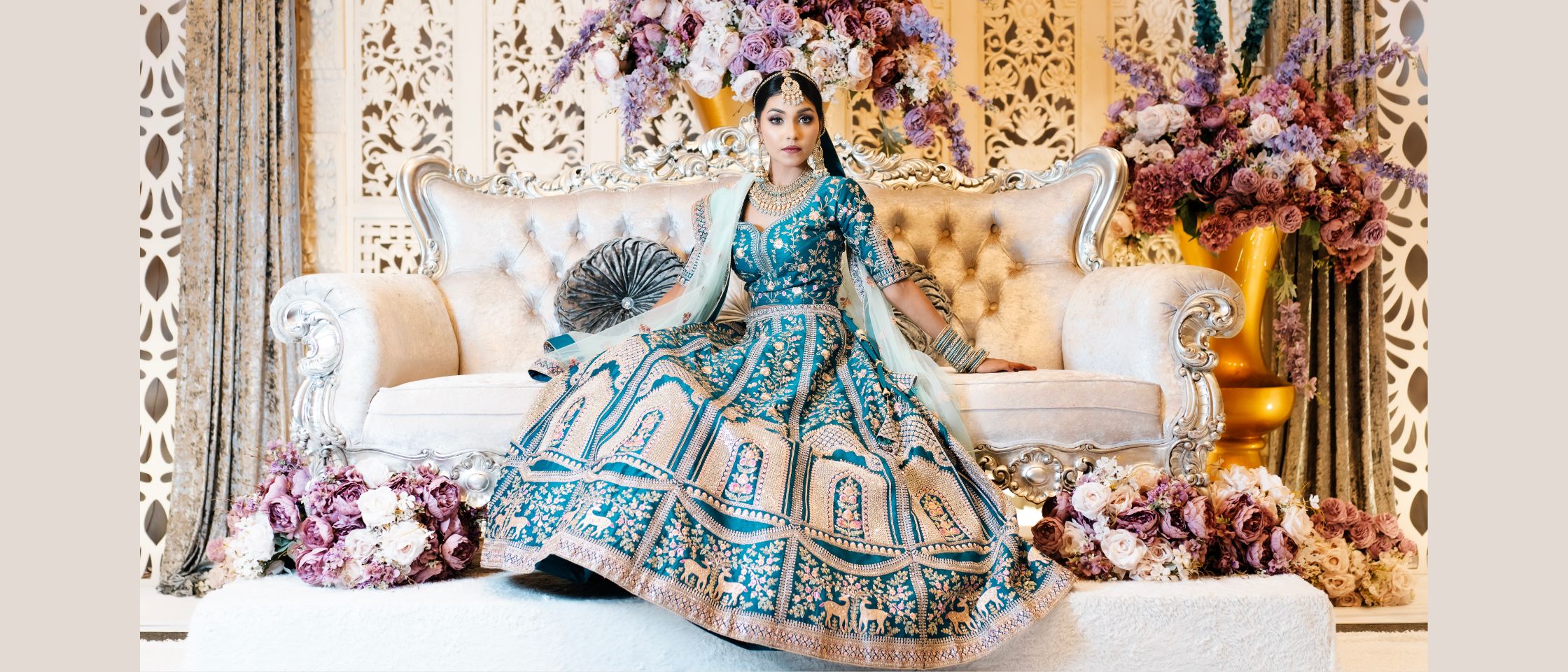 Elegant bridal lehenga collection at GlamourdollSG Singapore